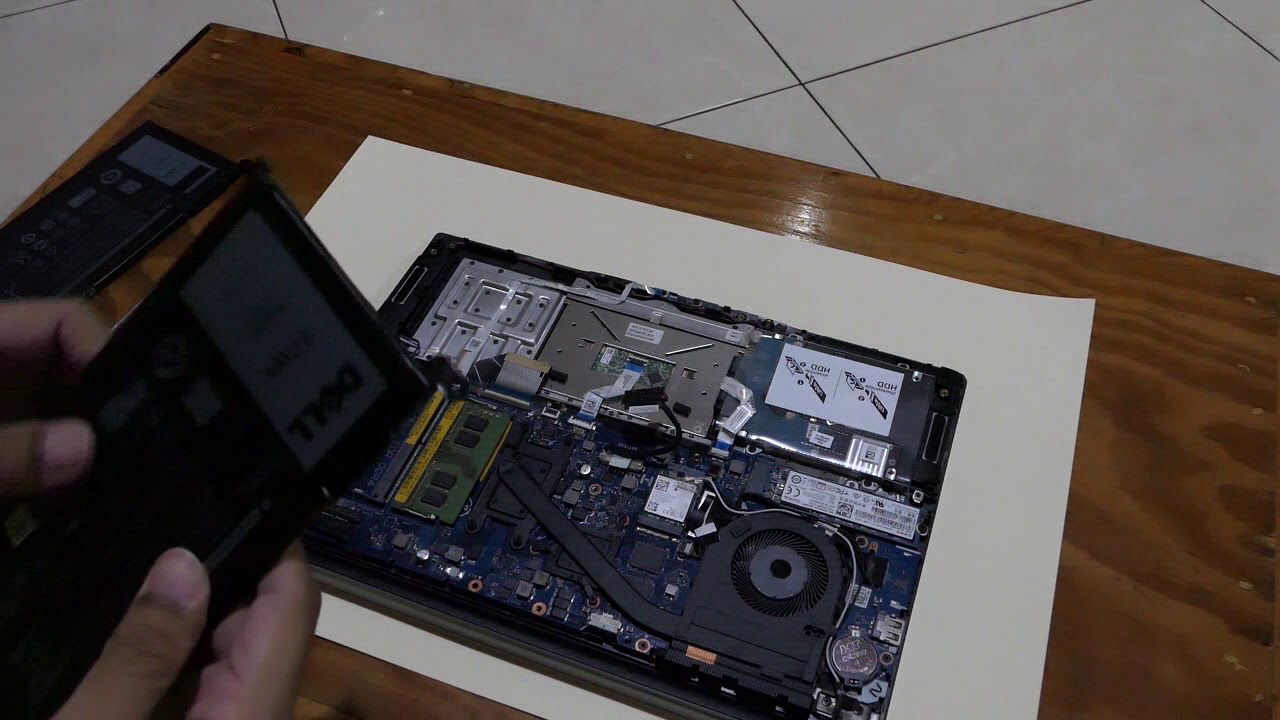 Battery Replacement Dell Inspiron 14 7460 Youtube