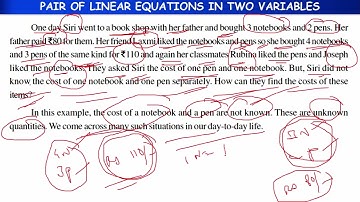 10TH OLYMPIAD ||  MATHS || PAIR OF LINEAR EQUATIONS IN TWO VARIABLES  || PART 01