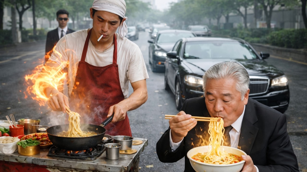 Chủ Tịch Mê Đắm Món Mì Vỉa Hè, Ai Ngờ Ông Chủ Là Đầu Bếp Ẩn Thân Vang Danh Thiên Hạ