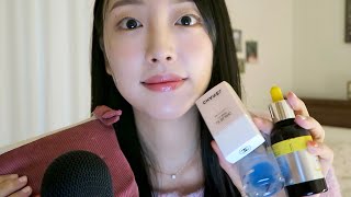 ASMR 내 오랜 메이크업 애정템 소개하기 | 왓츠인마이파우치 |What's in my pouch,Talking,Tapping