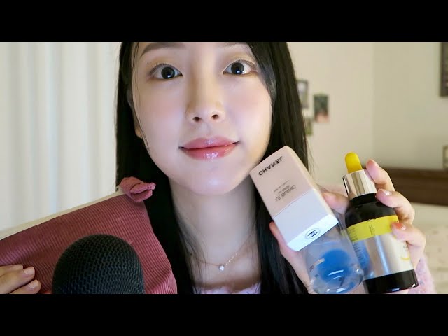 ASMR: Introducing My Longtime Makeup Favorites | What's in My Pouch | Talking, Tapping