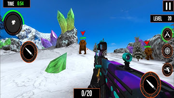 Wild Dino Hunting Gun Games - Android Gameplay Walkthrough Part 3