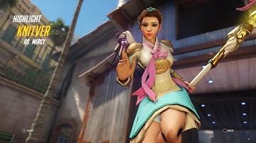 Overwatch - My Mercy Seolbim Stealth Bastion Kill