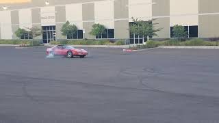 1984 Corvette Burnout