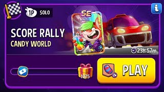 Score rally candy world 1075 solo challenge match masters  screenshot 3