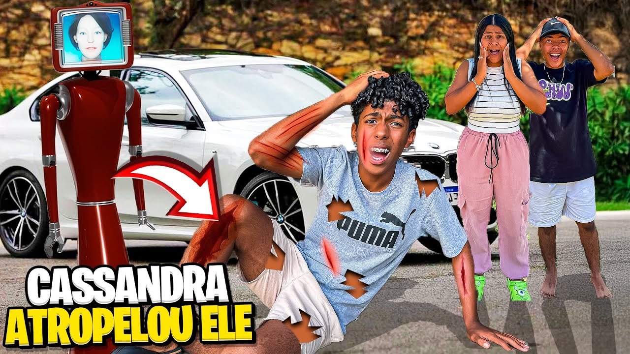 A CASSANDRA ATROPELOU O GABRIEL!