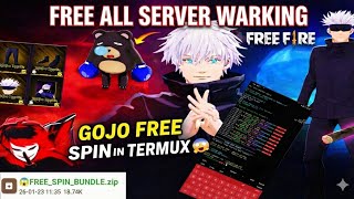 ⚡ How To Get GoJo Bundle Free Using Python [Termux-setup] 💯 Gojo Minner V4 @Najmi_FF_Experiment