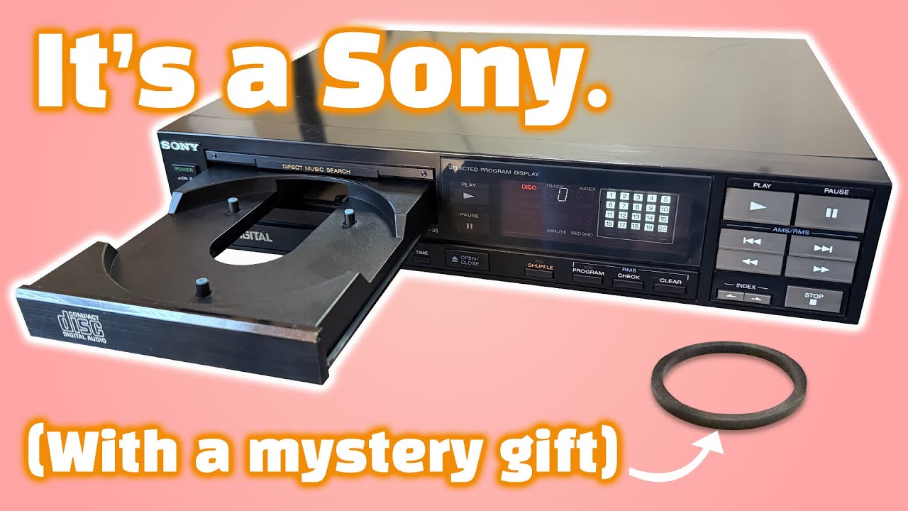 Sony CDP-35 1986 года: Международный плейбой.