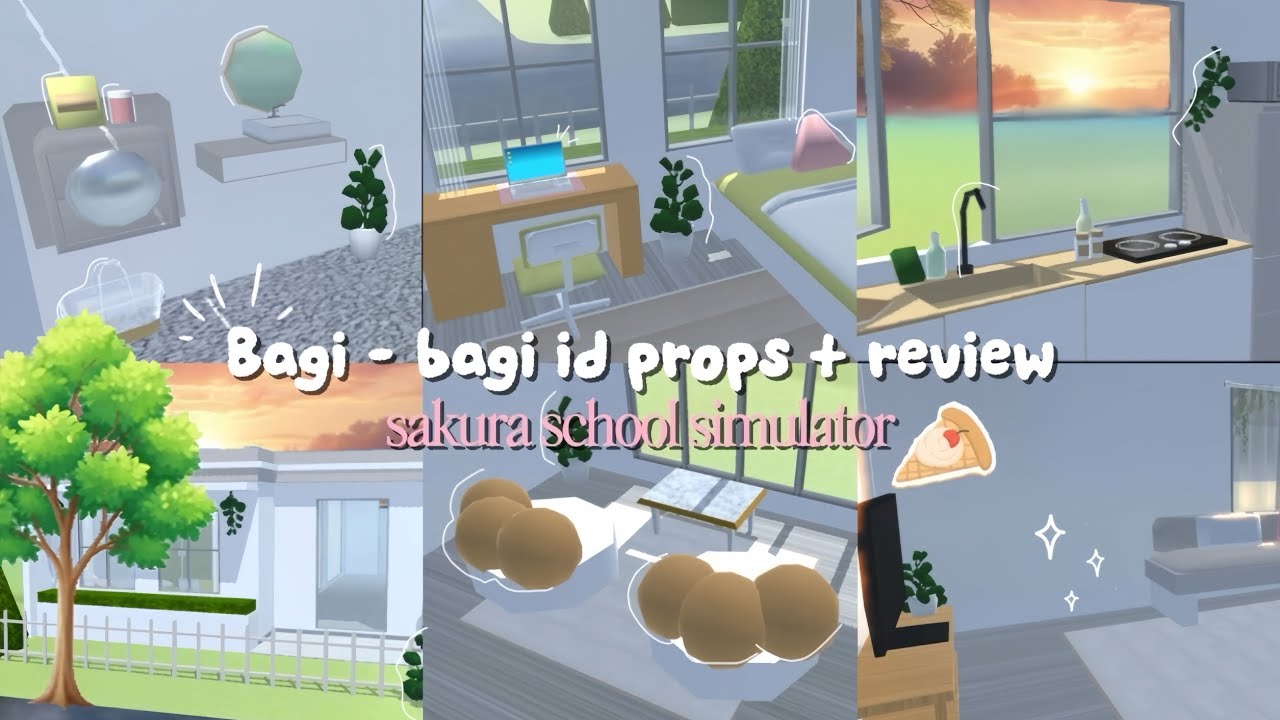 || SINGLE HOUSE AESTHETIC✨🏠 || BAGI-BAGI ID || SAKURA SCHOOL SIMULATOR🍥✨