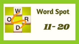 Word Spot Level 11 - 20 Answers screenshot 4