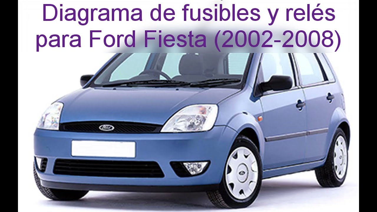 Diagrama de fusibles y relés para Ford Fiesta (20022008) YouTube Diagrama de fusibles y relés para Ford Fiesta (20022008) YouTube