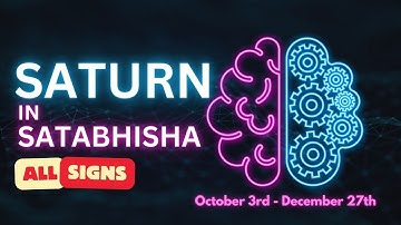 Saturn in Satabhisha Nakshatra - All Signs - Last Chance to FIX & MANIFEST @NipunJoshi_NJ