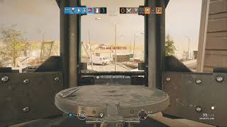 Tachanka LMG spawn peek runout(Gone Right)