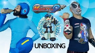 Drunken megaman unboxes Mighty Number 9 signature edition with Karcamo Gaming