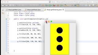 Java Swing Stoplight GUI Wealth