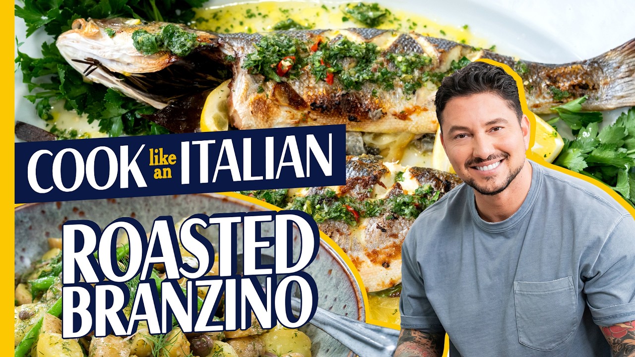 How to Roast a Whole Branzino Like an Italian (with Chef Gabe Bertaccini) 🇮🇹