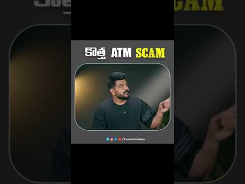 New ATM Scam | be Alert | #parsadtechintelugu #trending #ytshorts #shorts #atmscam #pune #news