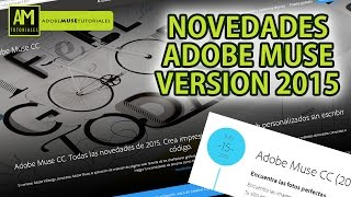 NOVEDADES ADOBE MUSE CC 2015 JUNIO