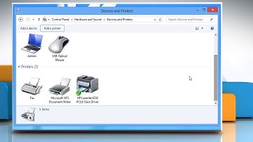 How to add a network printer to Windows® 8 PC