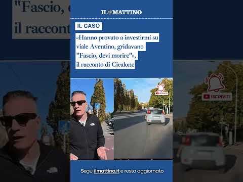 Video «Hanno provato a investirmi, gridavano Fascio, devi morire», il racconto di Cicalone