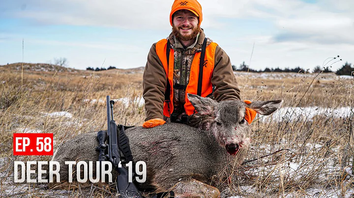 DYLAN'S FIRST MULE DEER! - Nebraska Muzzleloader Hunting
