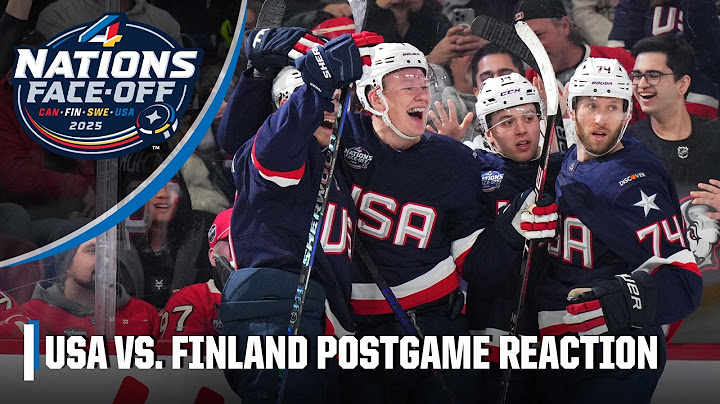 4 Nations Face-Off Reaction: Tkachuk brothers lead USA to big win vs. Finland | ESPN NHL