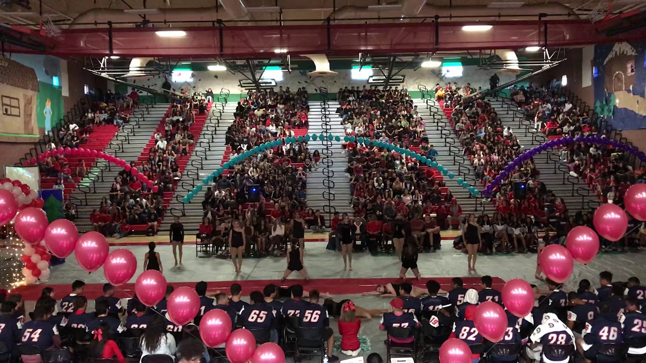 Colony high varsity dance team rally 2018 Choreo by khris.x