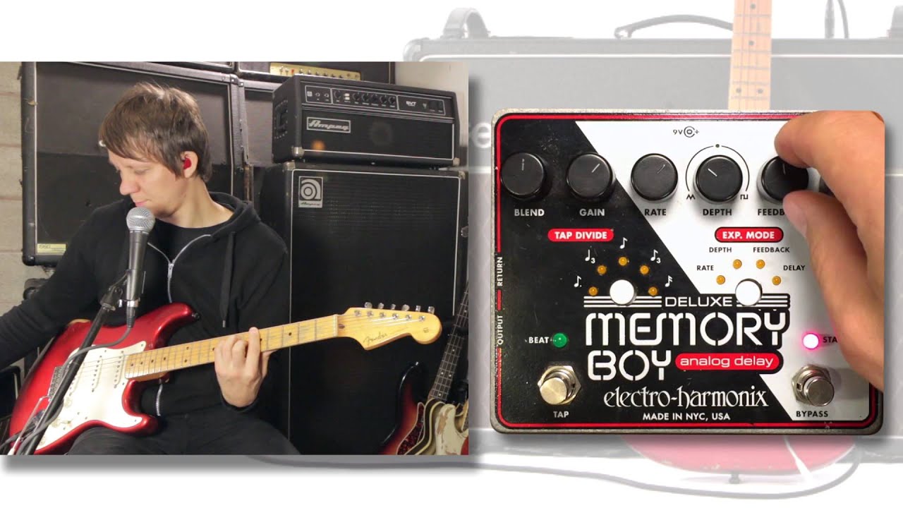 Педаль эффектов Electro-Harmonix Deluxe Memory Boy