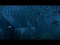 (NO ADS) Heavy Stormy Night with Torrential Rainstorm & Very Huge Thunder On Tin Roof for Sleep #3