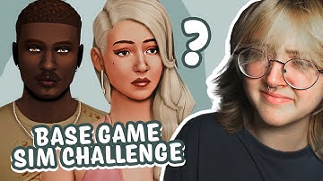 The Sims 4 is FREE so I made Base Game sims (they