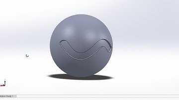 how to engrave a sketch on sphere in solidworks #solidworks #design #nxt