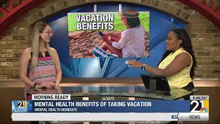 The mental health benefits of taking a vacation with Counselor Mindy Cardelein