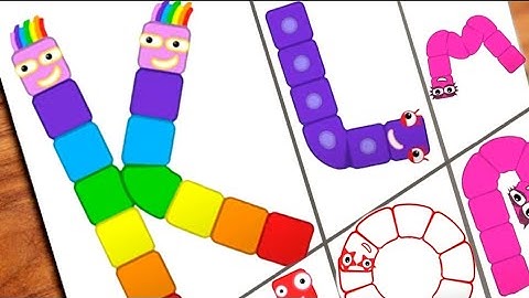 alphabets lore numberblocks snake transformed