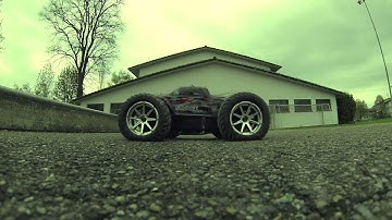 RC HPI Savage Flux Halfpipe Bash -  GoPro Hero 3 - Final Cut Pro X Optical Flow