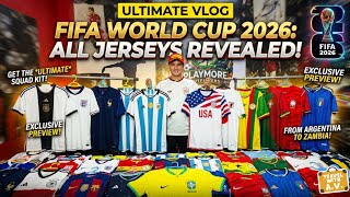 FIFA World Cup 2026: ALL 48 National Team Jerseys Available! 👕 | Fifa 2026 | World Cup |
