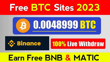 Earn 20$ BTC | New Free Cloud Mining websites 2023 | Today BNB Earning websites