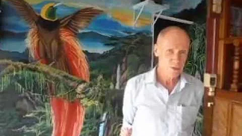 Chris Abel Talking about Alotau, Milne Bay Papua N...