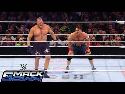 WWE SmackDown 5 September 2025 John Cena Vs Brock Lesnar Full Match Highlights Smackdown 2025