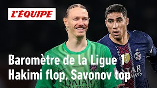 Safonov au TOP, Hakimi le FLOP : Le baromètre de la Ligue 1 screenshot 1