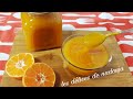 Confiture de clmentine ou mandarine facile et rapide pour tartine  au goter 