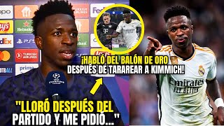 ¡Miren lo que VINI JR DIJO HOY después de HUMILLAR A KIMMICH y BAYERN! NOTICIAS DEL REAL MADRID