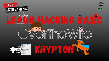 Over The Wire Cracking the Code: Mastering Krypton Cryptography Live on Stream