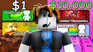 I STARTED OVER with $10,000 ROBUX in +1 Speed Keyboard Escape!