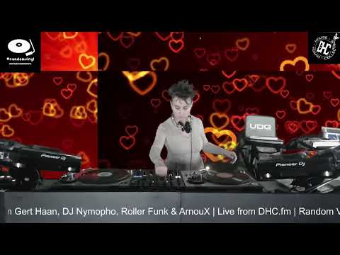 Random Vinyl Episode 156 140223 Valentine's Day with Gert Haan, DJ Nympho, Roller Funk & ArnouX