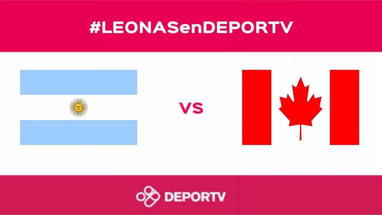 #LEONASenDEPORTV - Argentina vs. Canadá (Semifinal Copa Panamericana)
