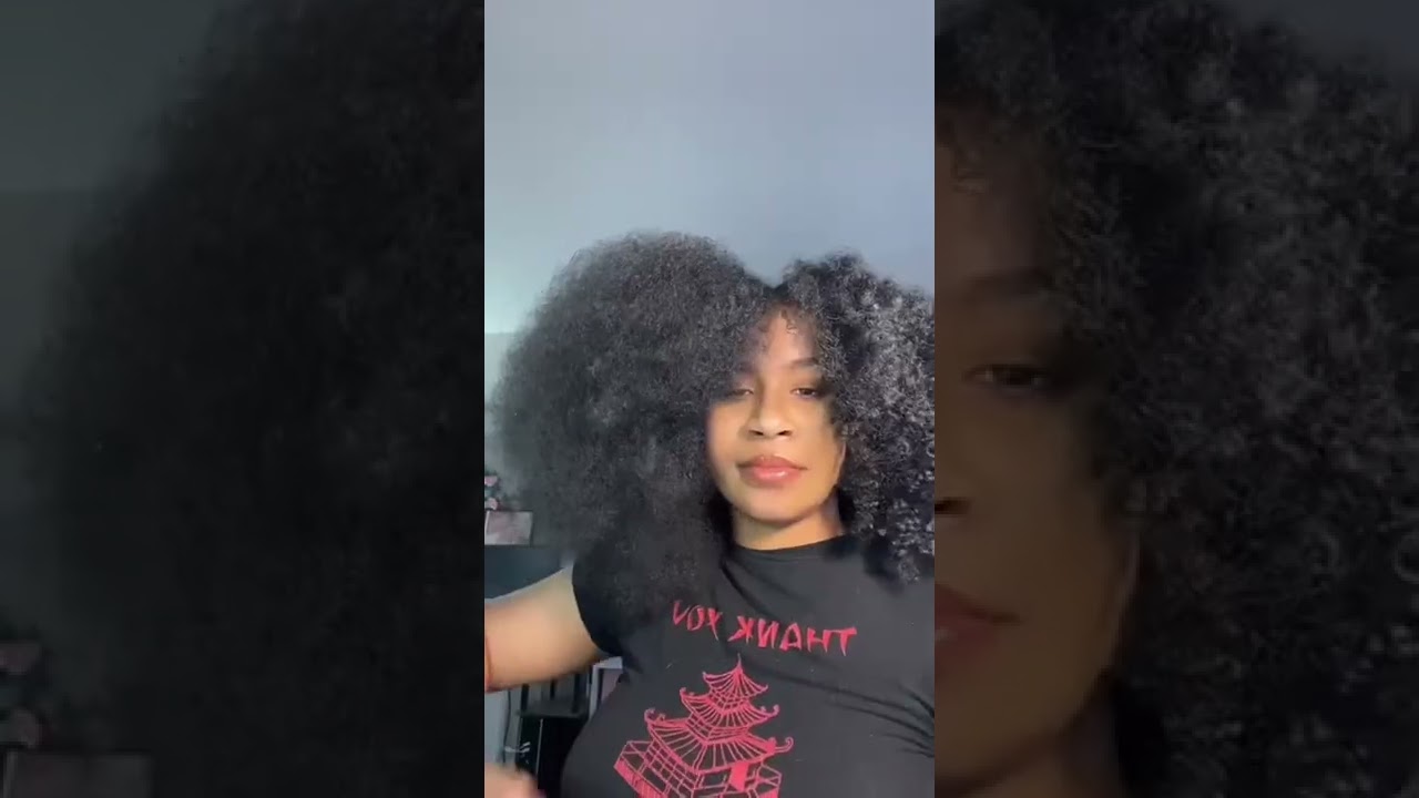 Braid Out to AFRO