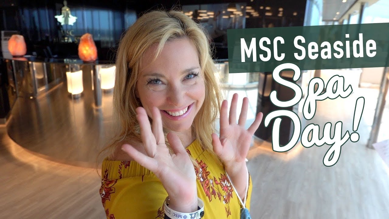 MSC Seaside Caribbean Cruise Vlog - Spa Day