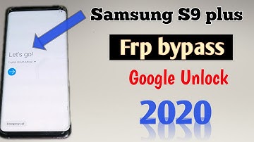 Galaxy S9 FRP/Google Lock bypass (Android 9) without PC No Talkback New method