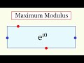 Maximum modulus principle