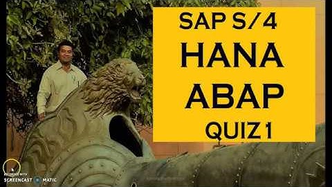 Test Your ABAP Skills with SAP S/4 HANA Quiz 1 - Challenge Yourself with #24!